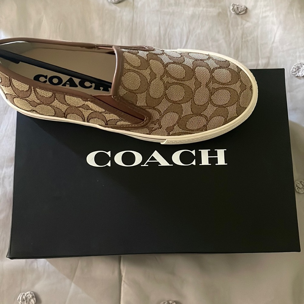 COACH Men’s Slip On Sneakers size 8